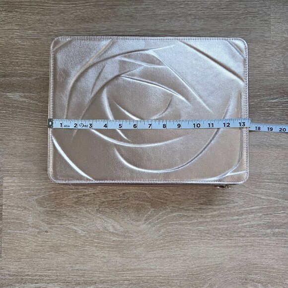 Lancôme Large Cosmetic Make Up Travel Case - Rose Gold - NEW - Picture 16 of 17